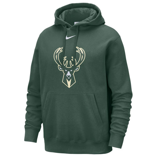 Nike Ανδρικό φούτερ Milwaukee Bucks Club Logo Hoodie